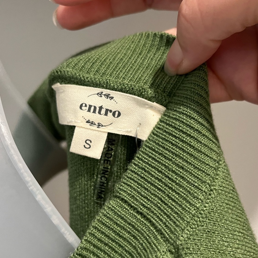 NWT Entro Muscle Sweater Top - Picture 4 of 5